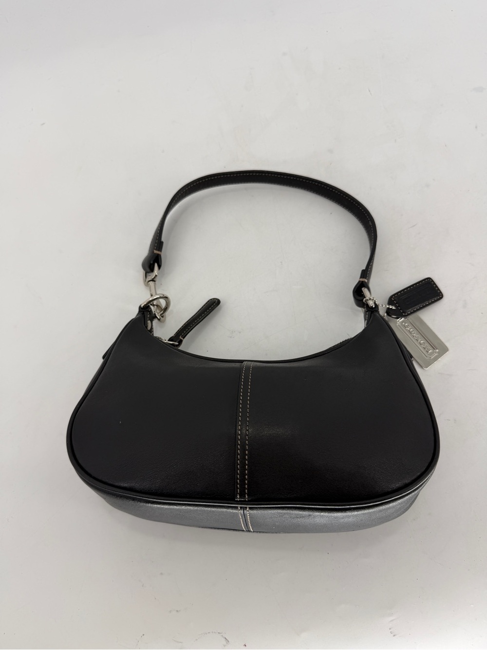 Coach 7593 Vintage Hamptons Demi Black Leather Mini H… - Gem